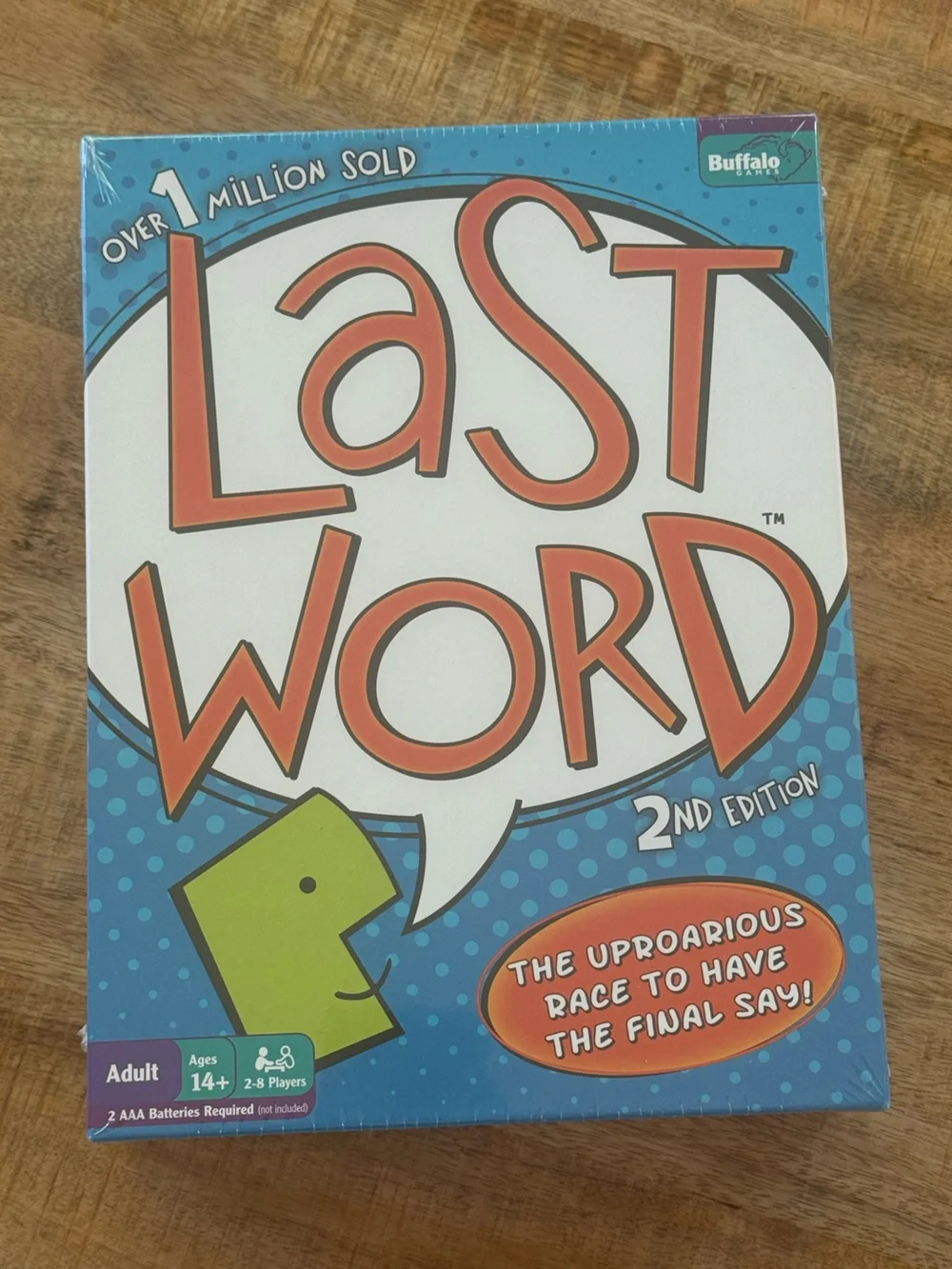 NEW SEALED Last Word 2nd Edition Party Board Games Adult 14+ family game night